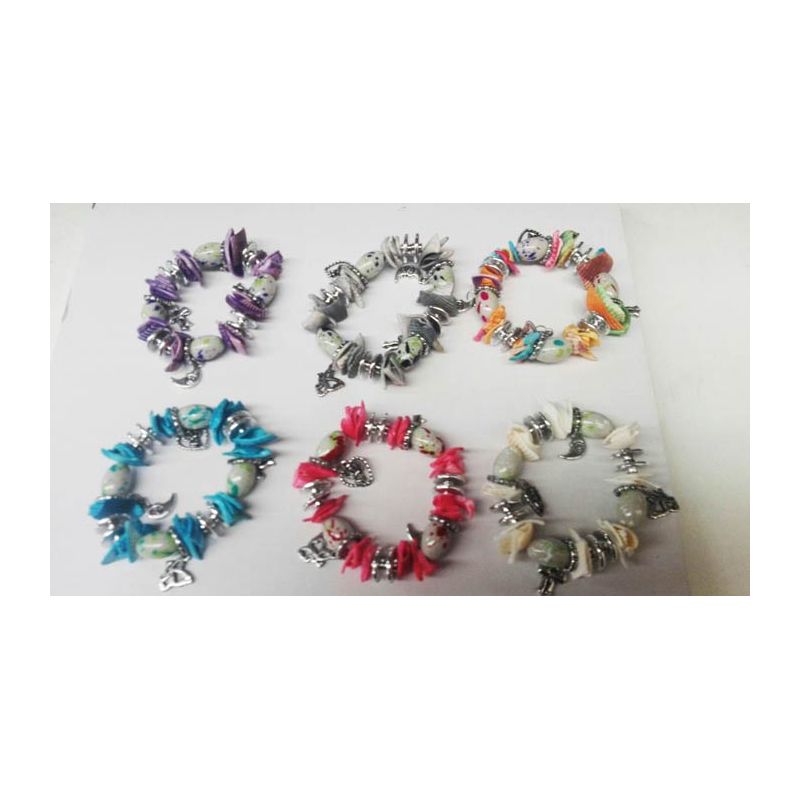 Pulseras perlas con colgantes y adornos regalos de boda